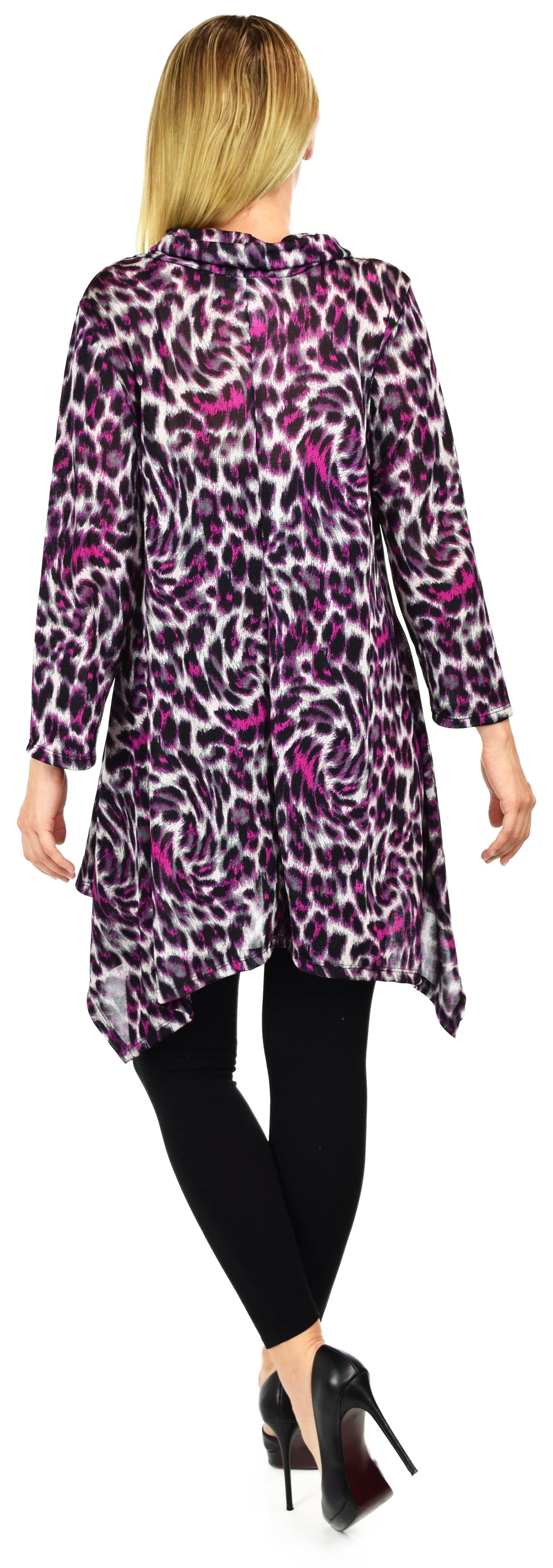 Cowl Neck Tubic, Traveler Tunic, Boho, Gypsy,Lagenlook Tunic, Designer Plus size top, Plus Tunic