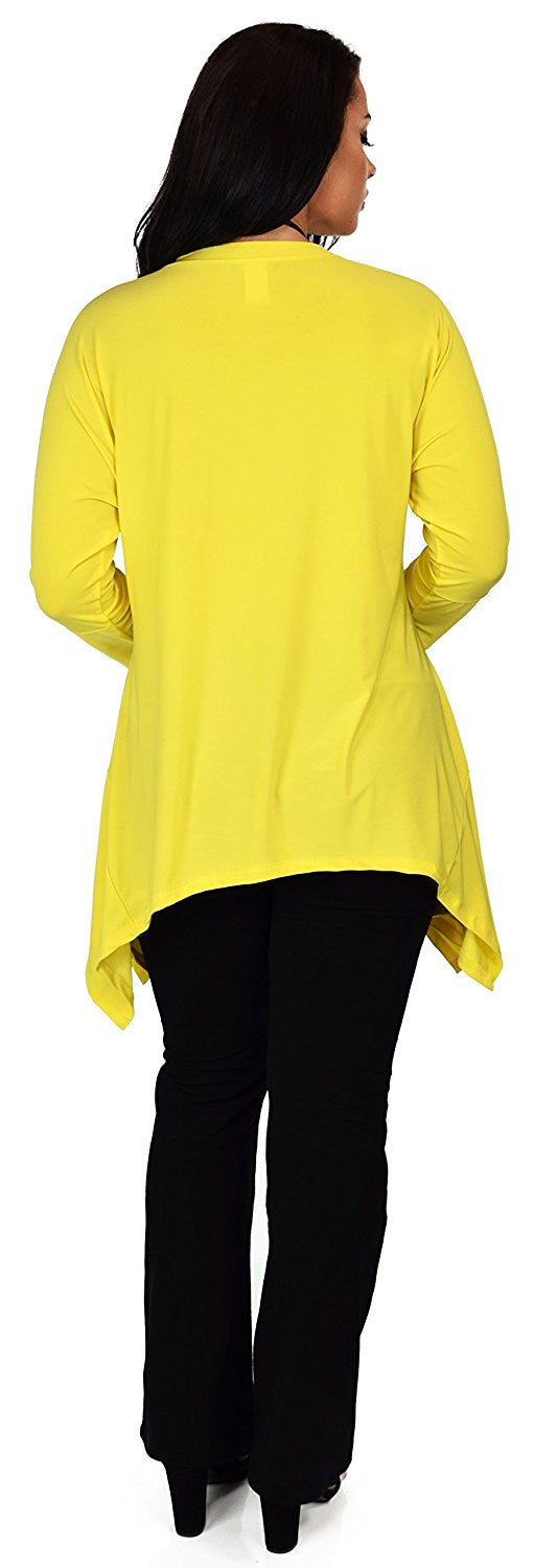 Summer Asymmetrical Fishtail Swing Tunic Shirt Top