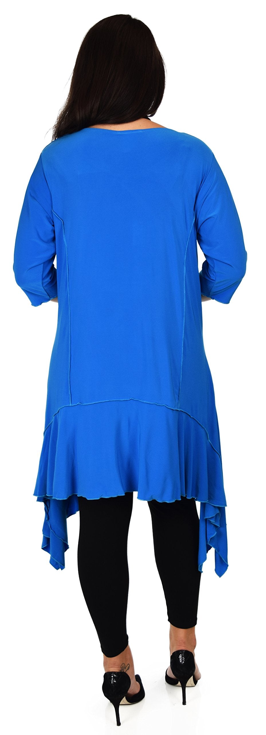 Stylish N Exclusive Crazy cuts Tunic, Lagenlook Tunic dress, Plus Size Tunic, Quirky Tunic Dress. Plus size clothing