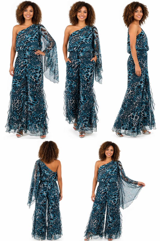 Dare2bstylish, Wild and Sensous , Women Jumpsuit, Women Romper, Wide leg jumpsuit, One Shoulder Jumpsuit, Designer Jumpsuit.