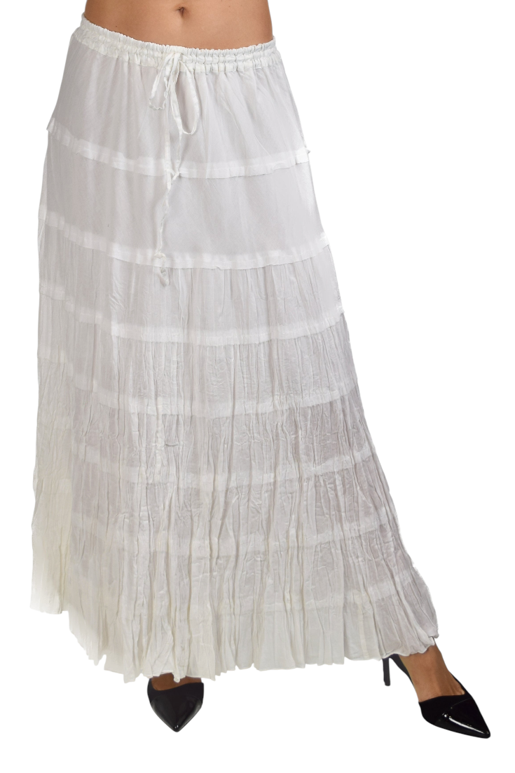 Tiered Ombre Skirt, hande dye skirt, Cotton Skirt, 8 tiered Skirt,Broomstick Skirt,Designer Skirt, Long Plus size Skirt, Tie dye skirt