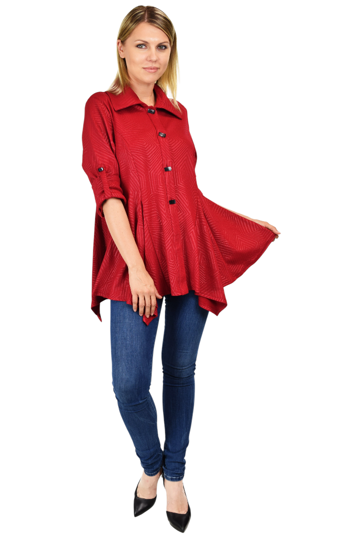 Made In USA, Must Have Classic, High End Designer Plus Size Jacket Blouse size S, L,XL,1XL,2XL,3XL. Limited Quantity