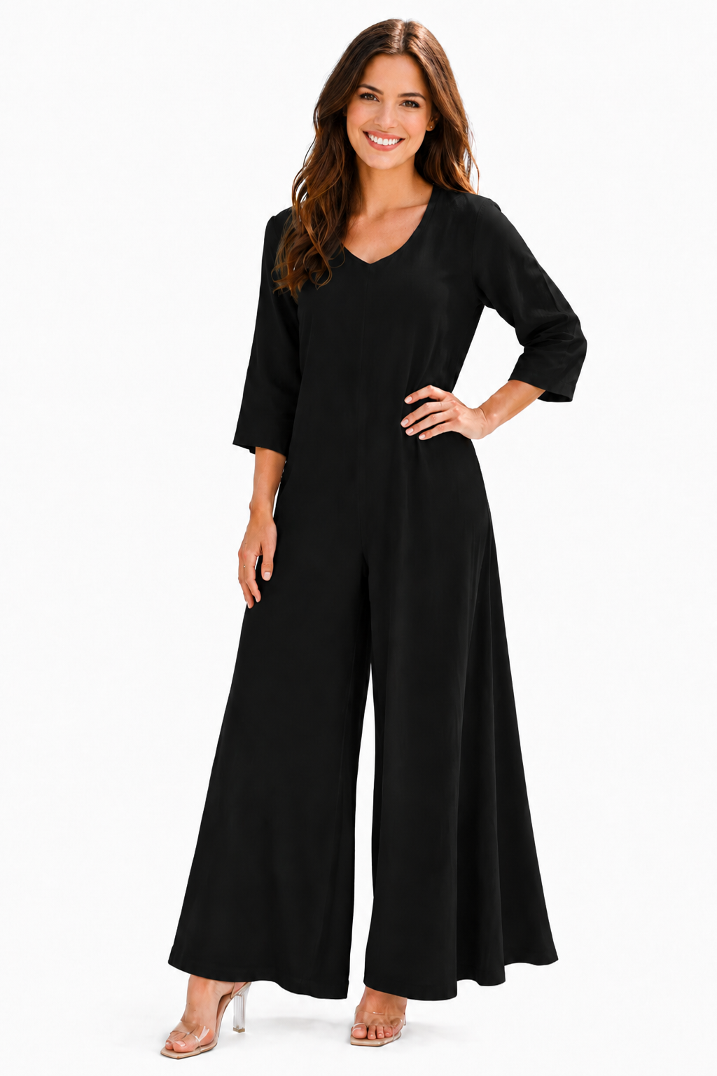 Women's Boho Linen Romper Overall Jumpsuit + Pants Set | One Size Fits All (S-XL)