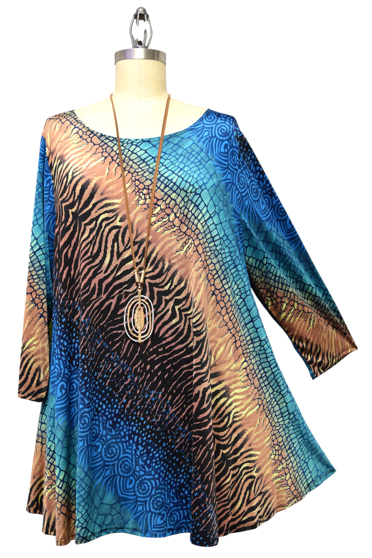 Dare2bstylish Slederizing Tunic, Swing Tunic, Babydoll Tunic, Plus size tunic for Travel and Much More. Medium to 3XL