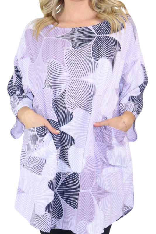 Womens Linen Long Relaxed Fit Tunic Dress Top with Front Pockets | One Size Fits All (S-1X)