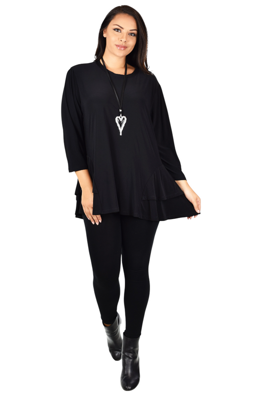 Adorable and Romantic Plus Size Tunic, Plus size Top, XL/1XL AND 2XL/3XL, Travlers Tunic, Lagenlook Tunic, Boho Top, Country