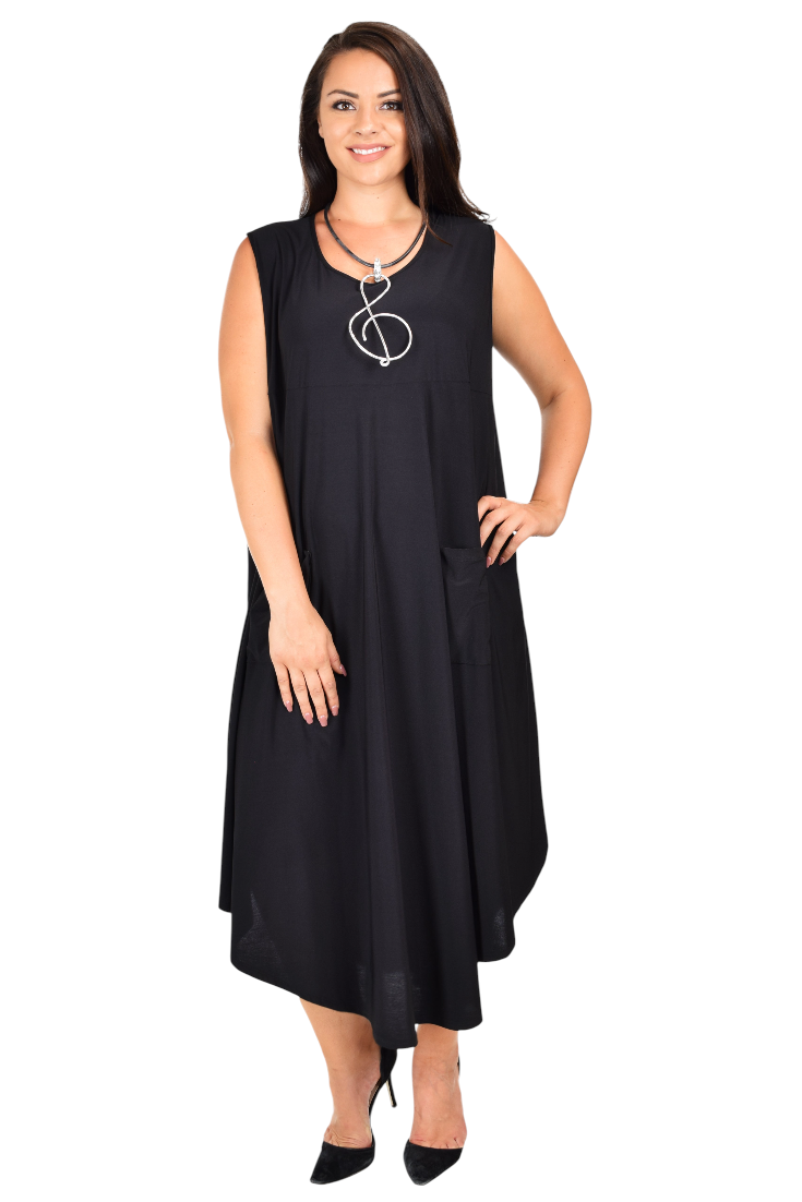 Comfy Dress, Plus Dress, Over size Dress, Plus Size  Dress, Sleeveless Dress, Curvy Dress, Asymmetrical Dress Summer dress,For size 3XL/4XL/5XL