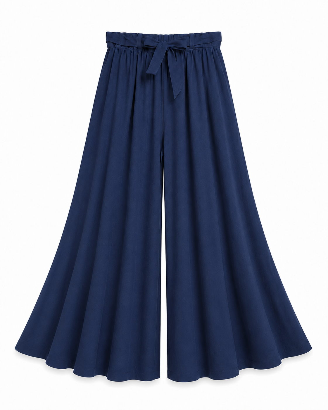 Elegant Extra-Wide Linen-Blend Palazzo Pants with side pockets, women wide leg pants