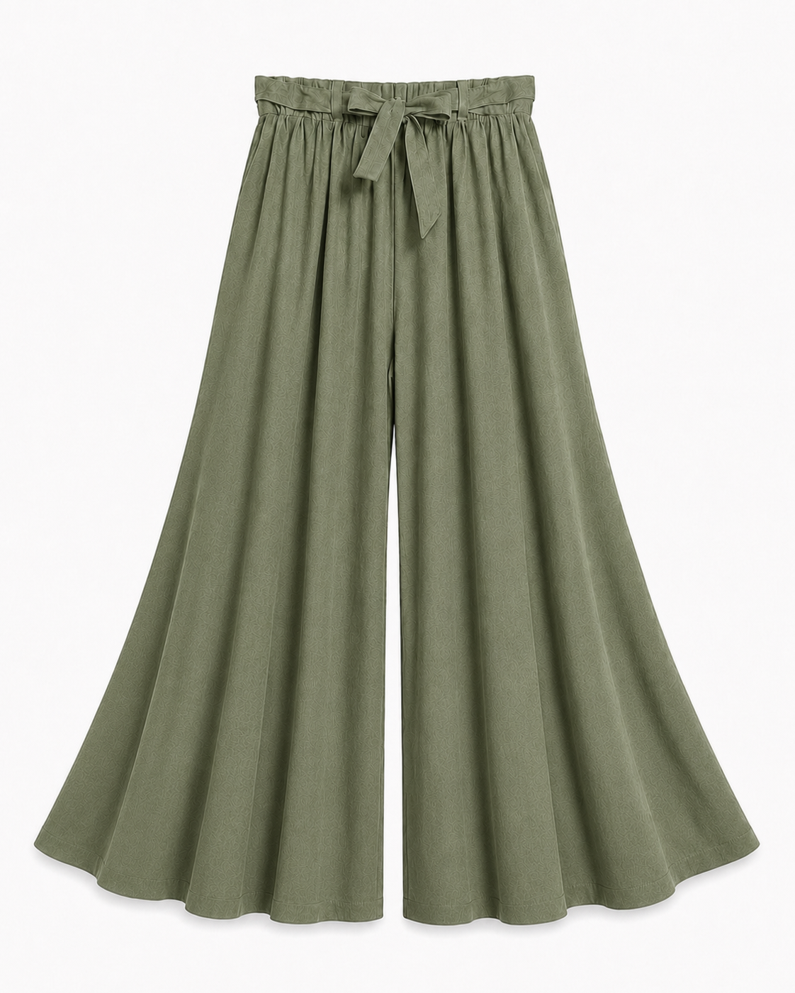 Elegant Extra-Wide Linen-Blend Palazzo Pants with side pockets, women wide leg pants