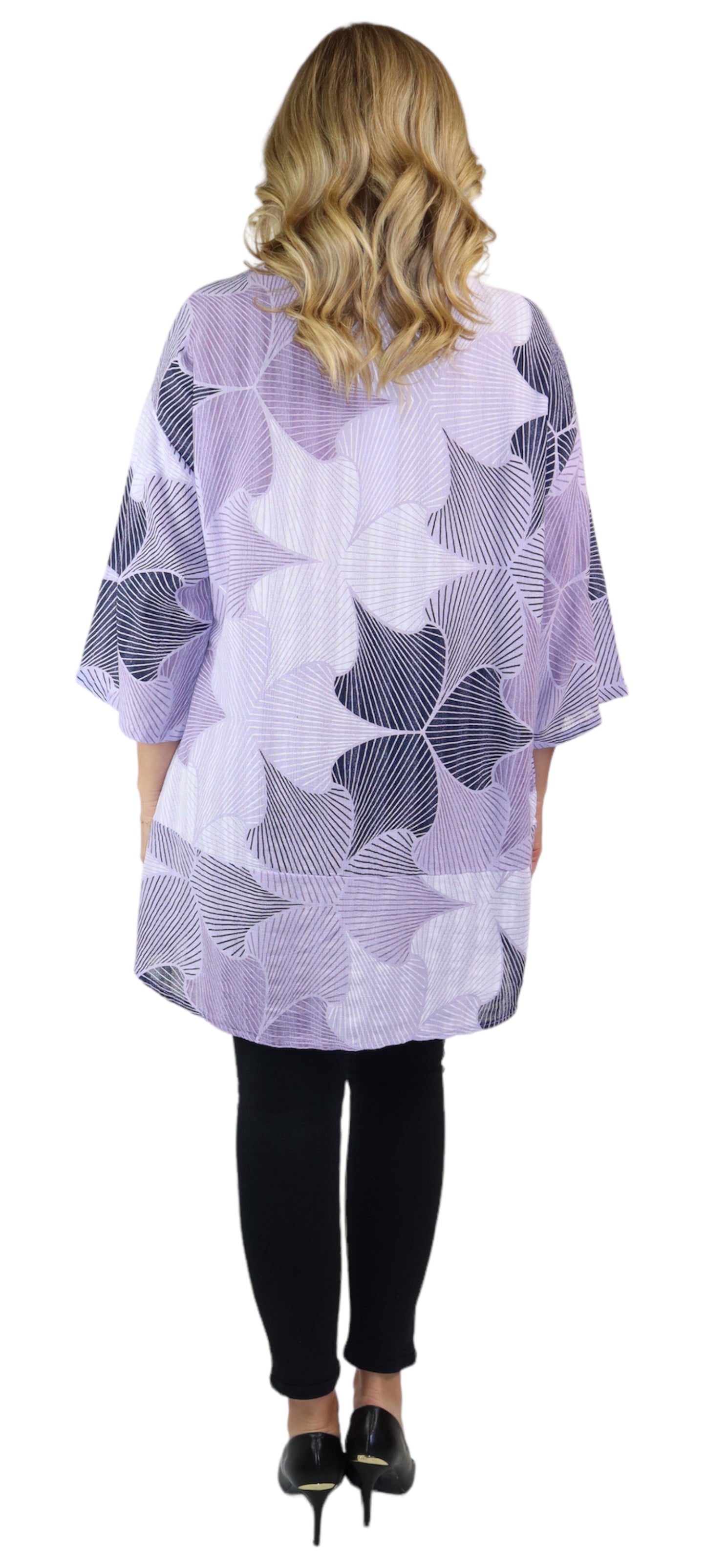 Womens Linen Long Relaxed Fit Tunic Dress Top with Front Pockets | One Size Fits All (S-1X)