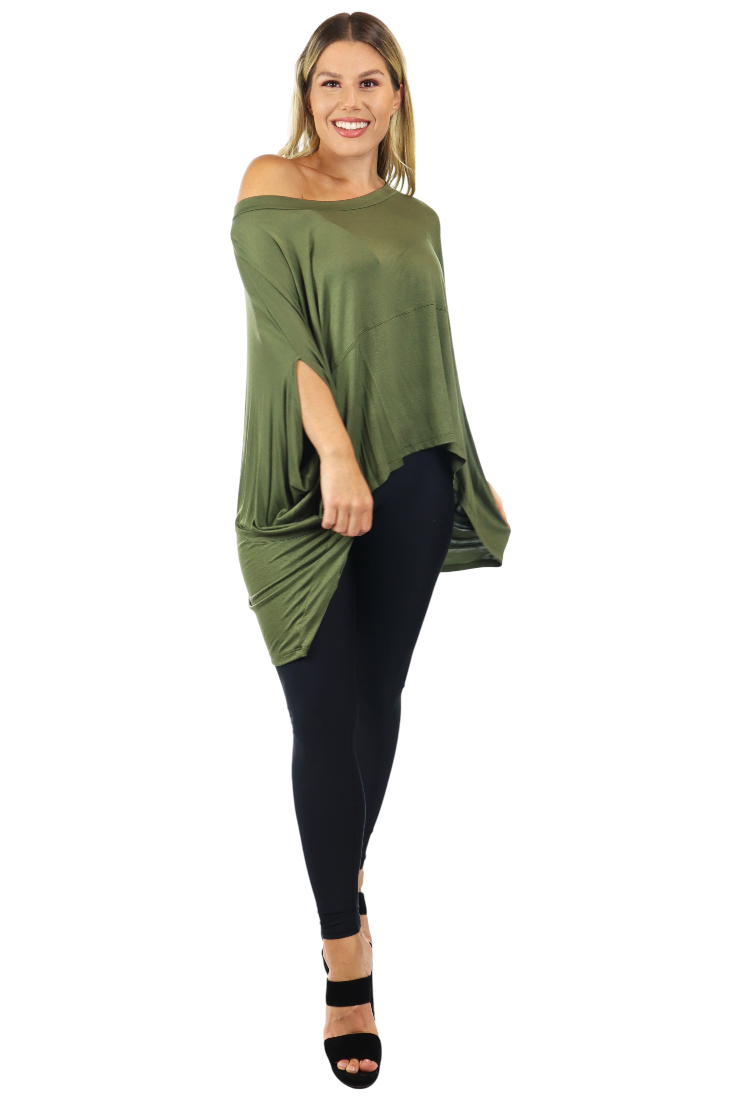 Oversized poncho Top, Fit Small to 3XL, Hip Hop Tunic, Boho Top, Casual top, Summer tunic, Plus size top, Women tunic.