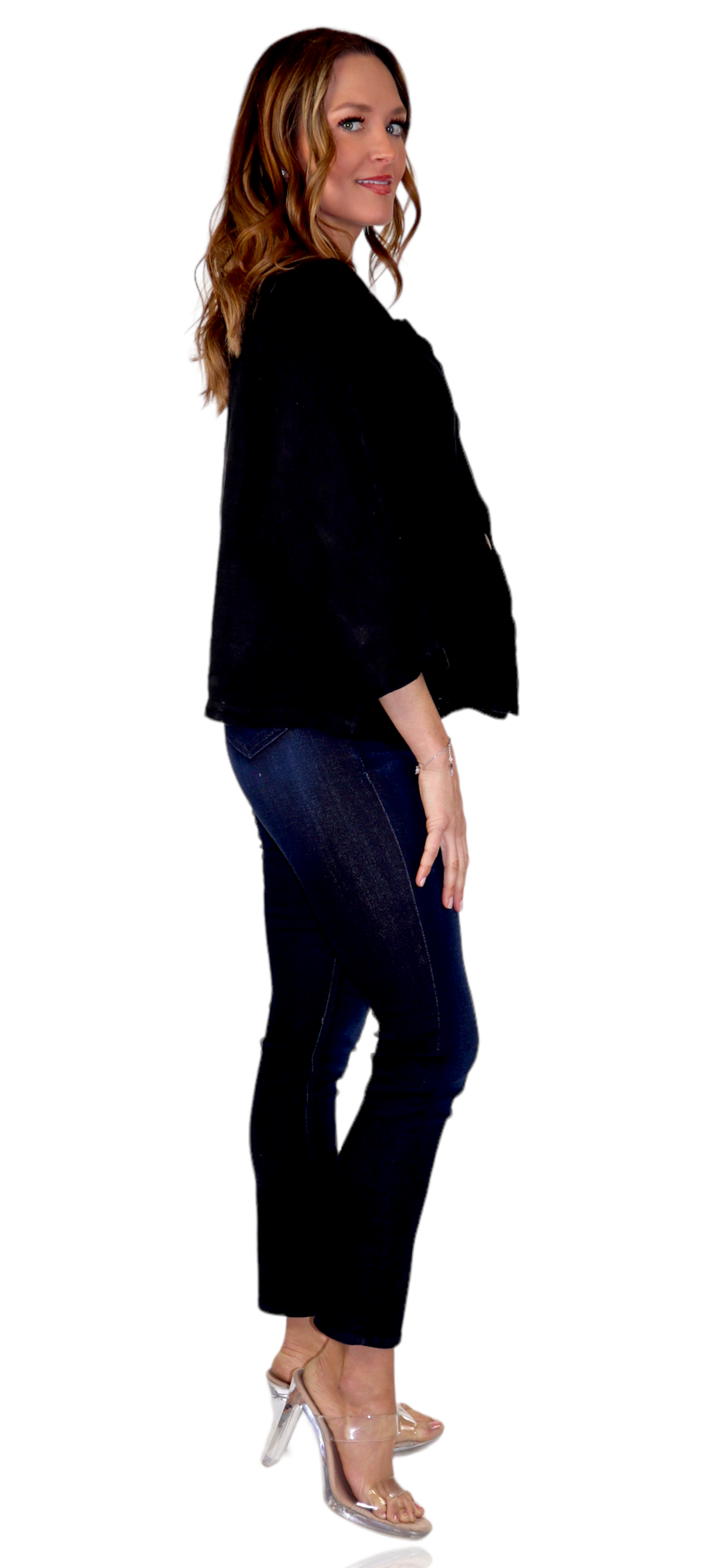 Womens 100% Natural Linen Loose Fit Short Crop Collared Blazer Jacket | One Size Fits All