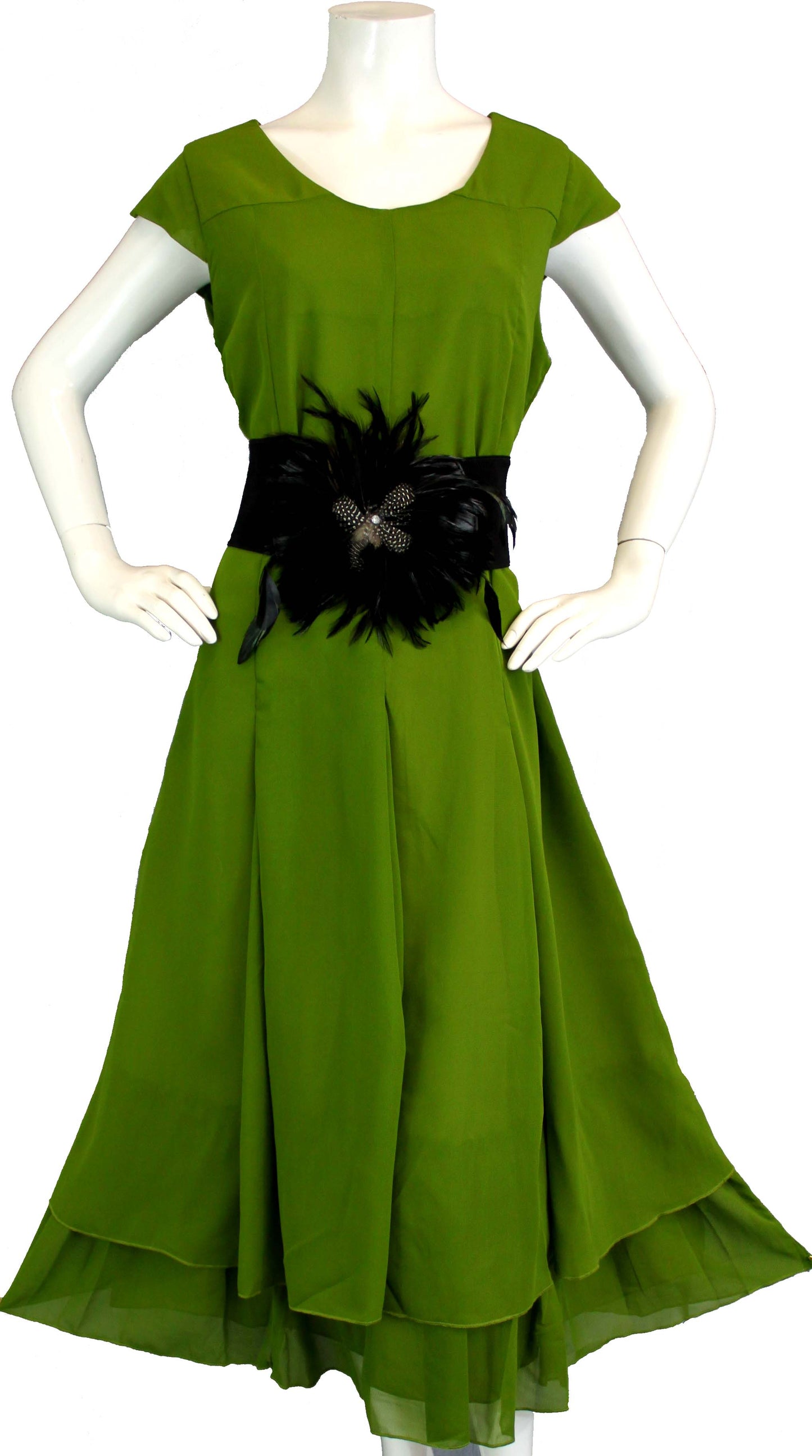 Classic 2 PC Georgette Chiffon Dress and  Coat Jacket set, Women Dress and Jacket Set,