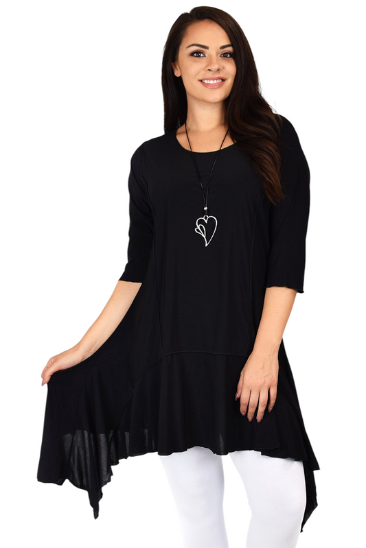 Stylish N Exclusive Crazy cuts Tunic,  Lagenlook Tunic dress, Plus Size Tunic, Quirky Tunic Dress. Plus size clothing