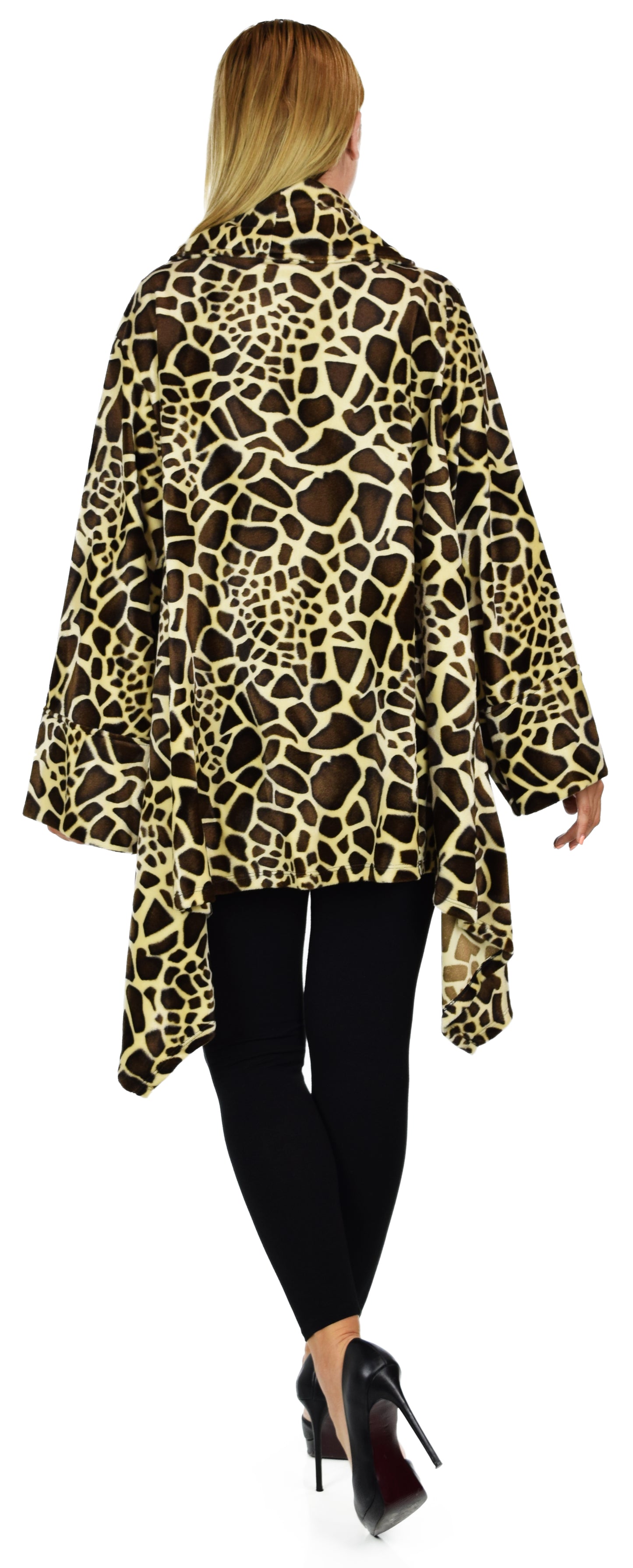Made in USA, Ultimate Travelers Jacket, Plus Size Jacket, Velvet Duster, Winter jacket, Animal Print Jacket