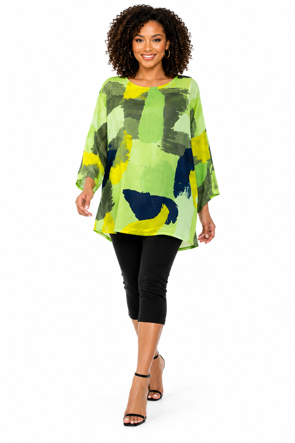 Womens Plus Size Oversized Baggy Artsy Bohemian 100% Linen Tunic Shirt Top | One Size Fits All