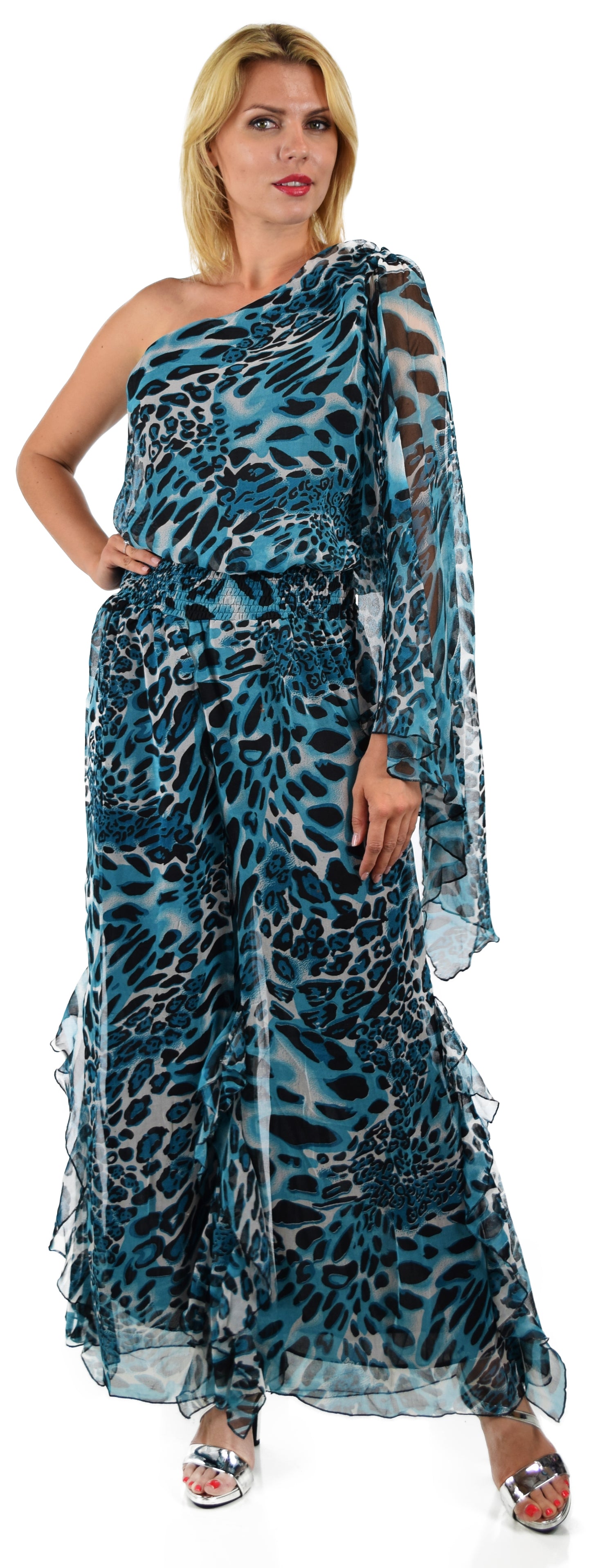 Dare2bstylish, Wild and Sensous , Women Jumpsuit, Women Romper, Wide leg jumpsuit, One Shoulder Jumpsuit, Designer Jumpsuit.