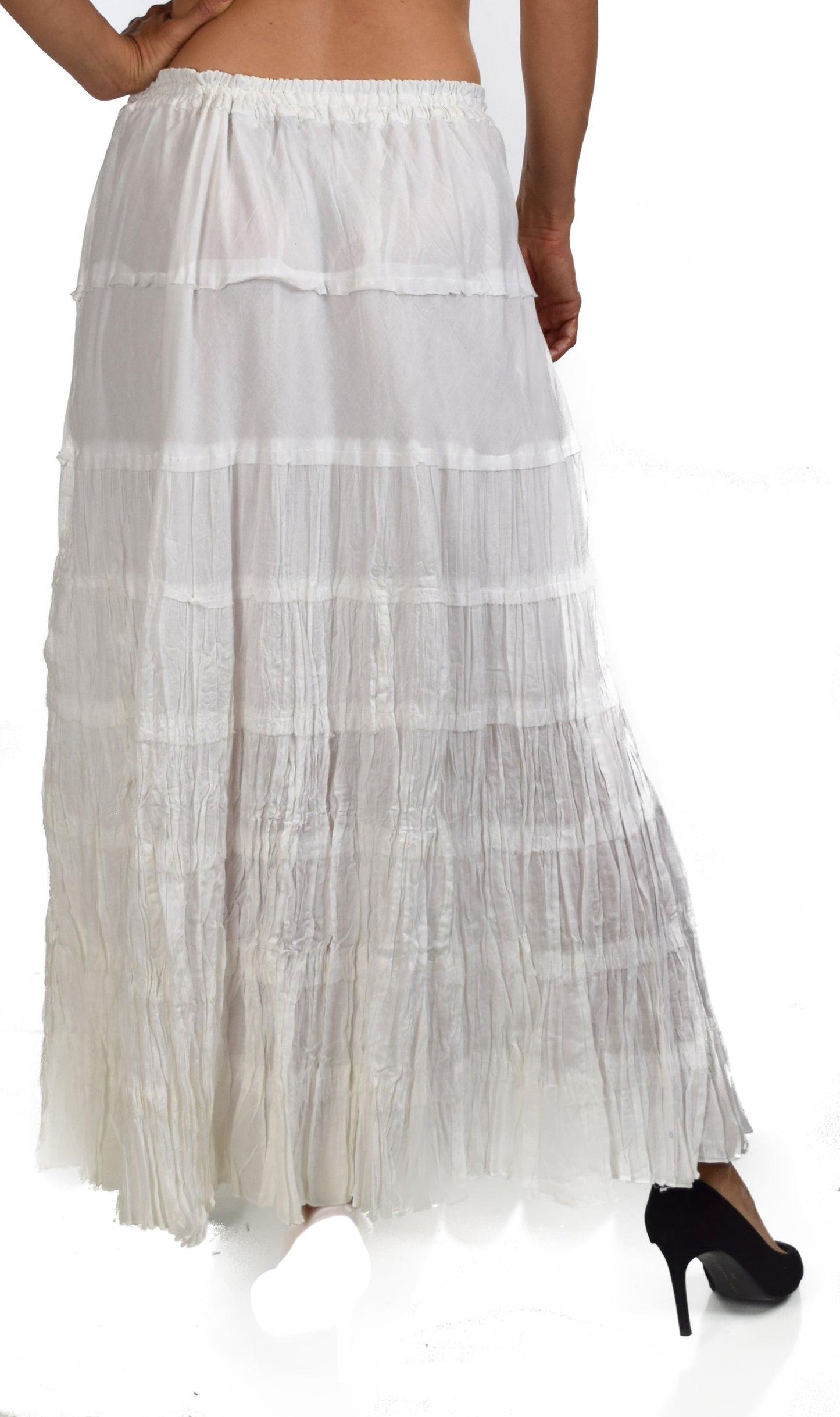 Tiered Ombre Skirt, hande dye skirt, Cotton Skirt, 8 tiered Skirt,Broomstick Skirt,Designer Skirt, Long Plus size Skirt, Tie dye skirt