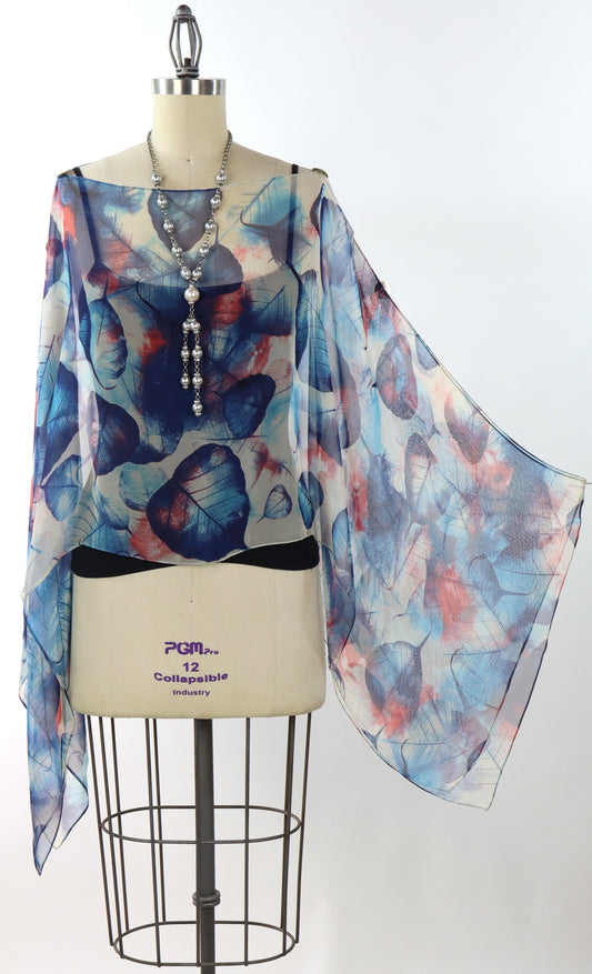 Silky and Soft travellers delight Poncho/Cape, One size Cape, Women poncho