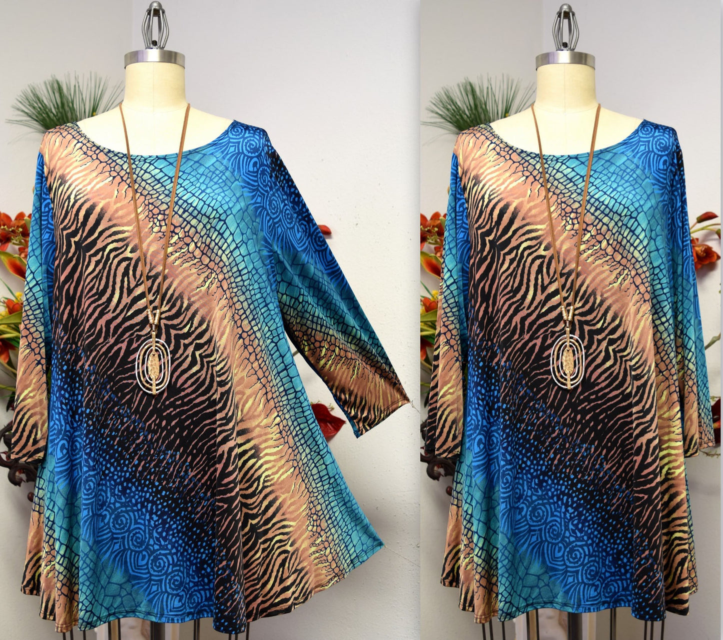 Dare2bstylish Slederizing Tunic, Swing Tunic, Babydoll Tunic, Plus size tunic for Travel and Much More. Medium to 3XL