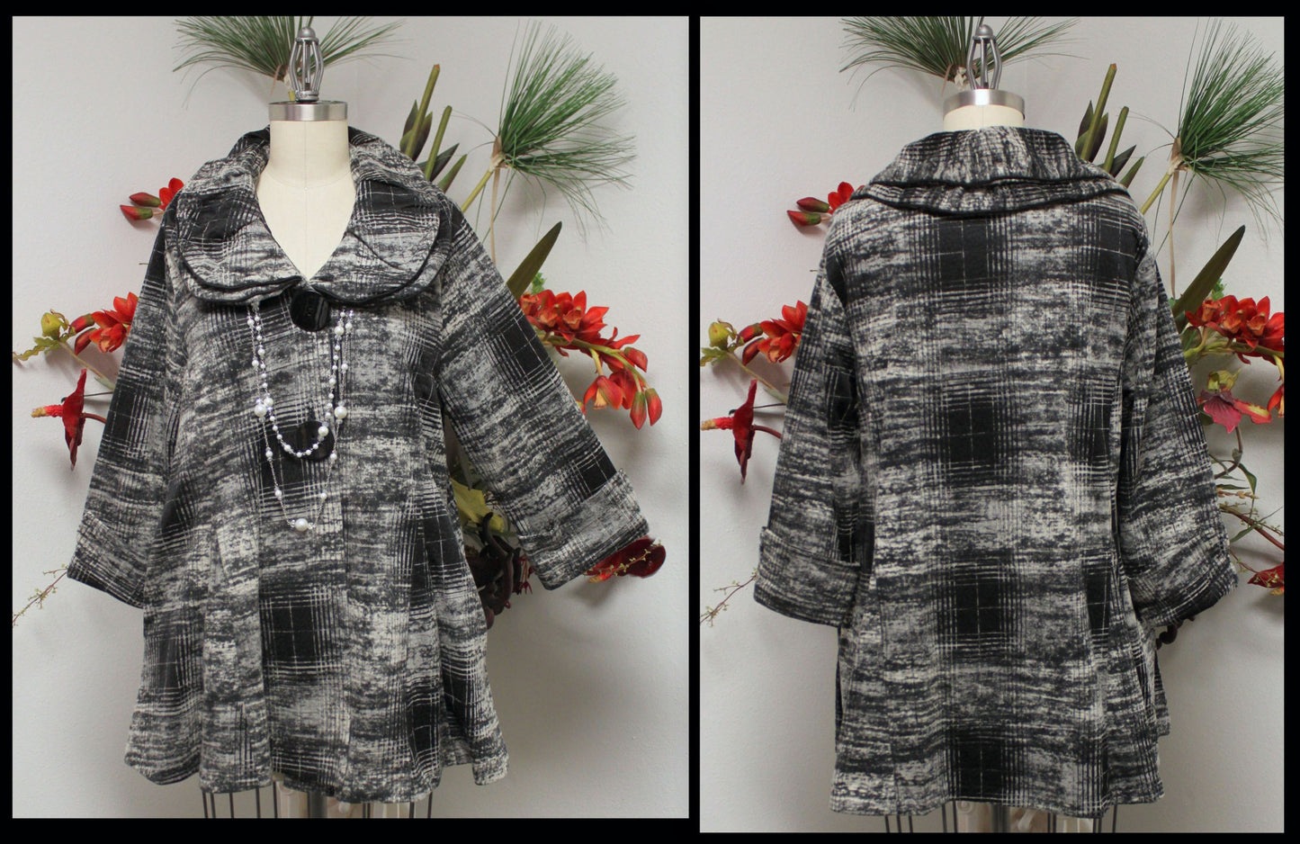 Dashing, High end  all weather desiger jacket. 1XL to 3XL. Plus size jacket, Side Pockets