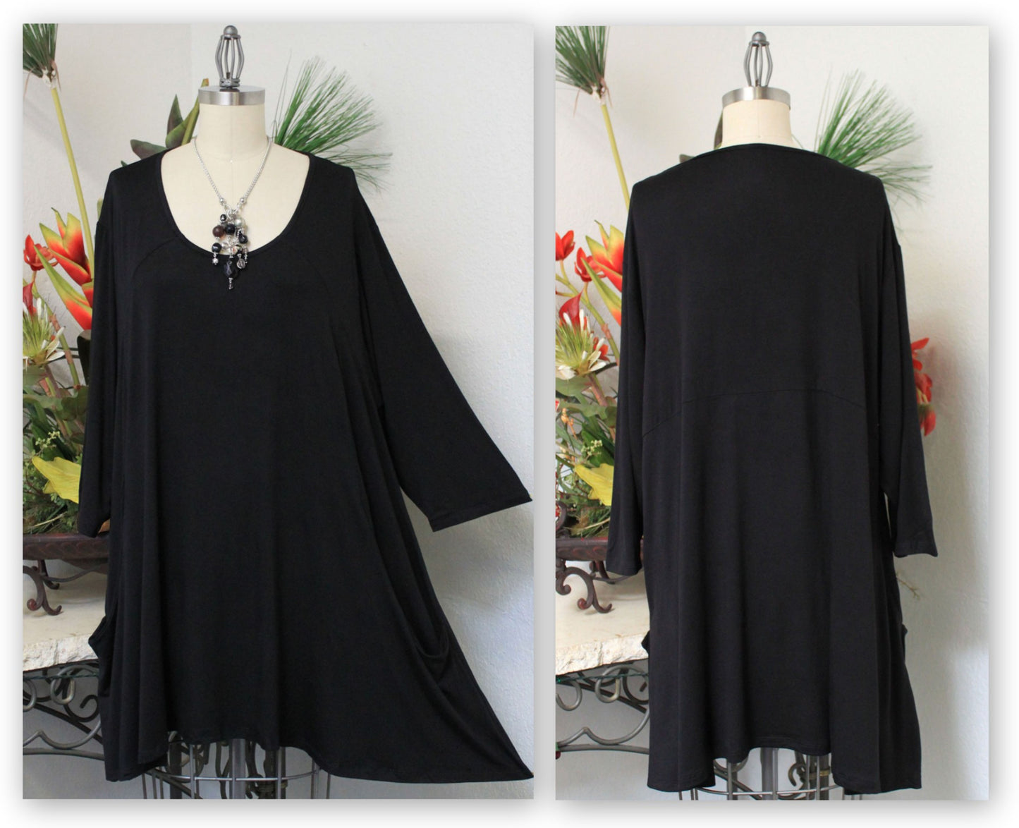 Comfyplus New Versatile Oversized Lagenlook Plus size Tunic 3 sizes 1X up to 7X , Plus size tunic, Plus size top, Lagenlook Tunic