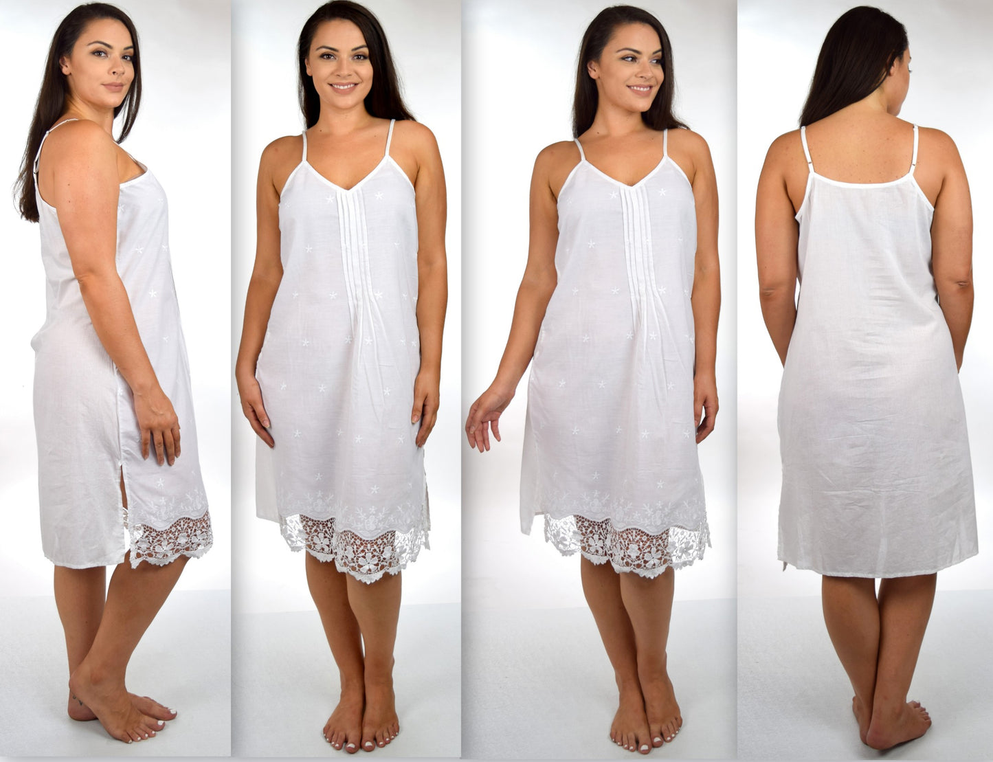 The Ultimate lace Slip, Embroidered Slip, Plus size slip, Mid Length Slip, Lace slip, Under garment slip, Women slip, S to 5XL