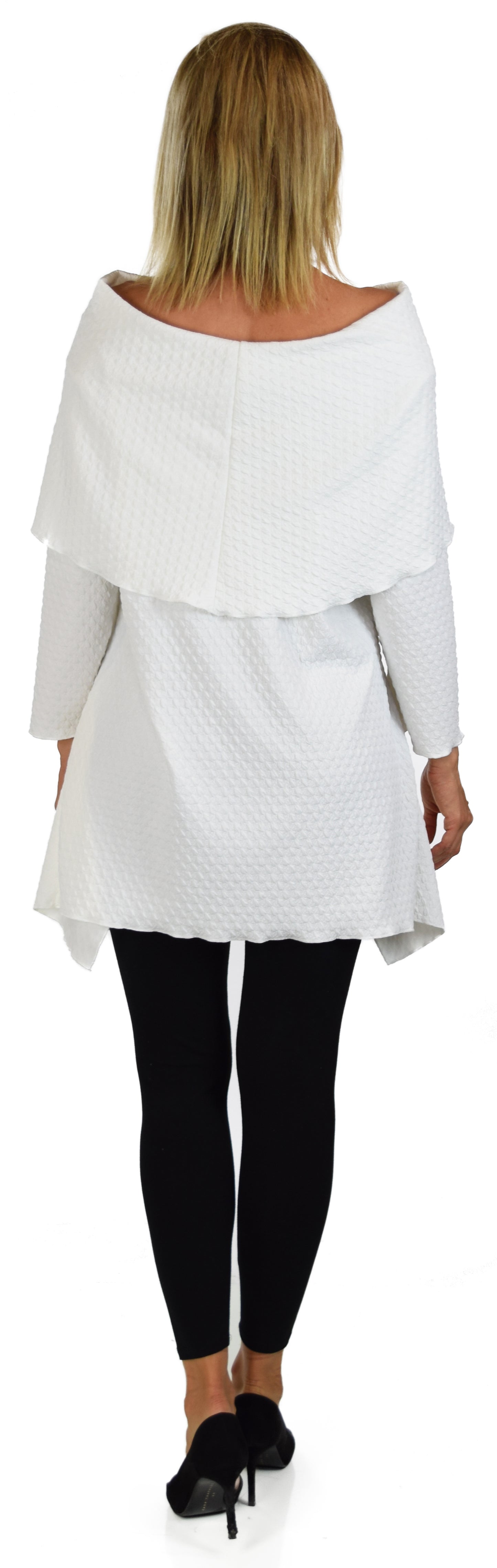 High End Tunic, Designer Tunic, Cowl Neck Tunic, Plus size tunic, Women Tunic, In premium Textured Fabric. L to 3XL