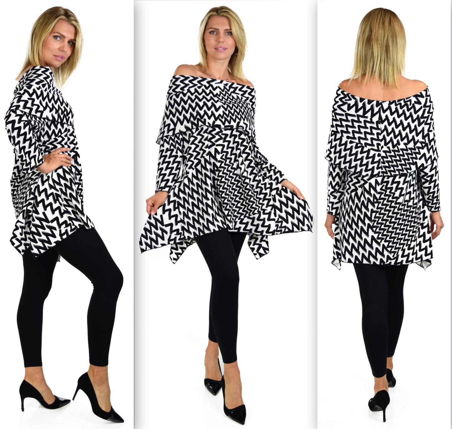 Copy of High End Tunic, Designer Tunic, Cowl Neck Tunic, Plus size tunic, Women Tunic, In premium Textured Fabric. L to 3XL