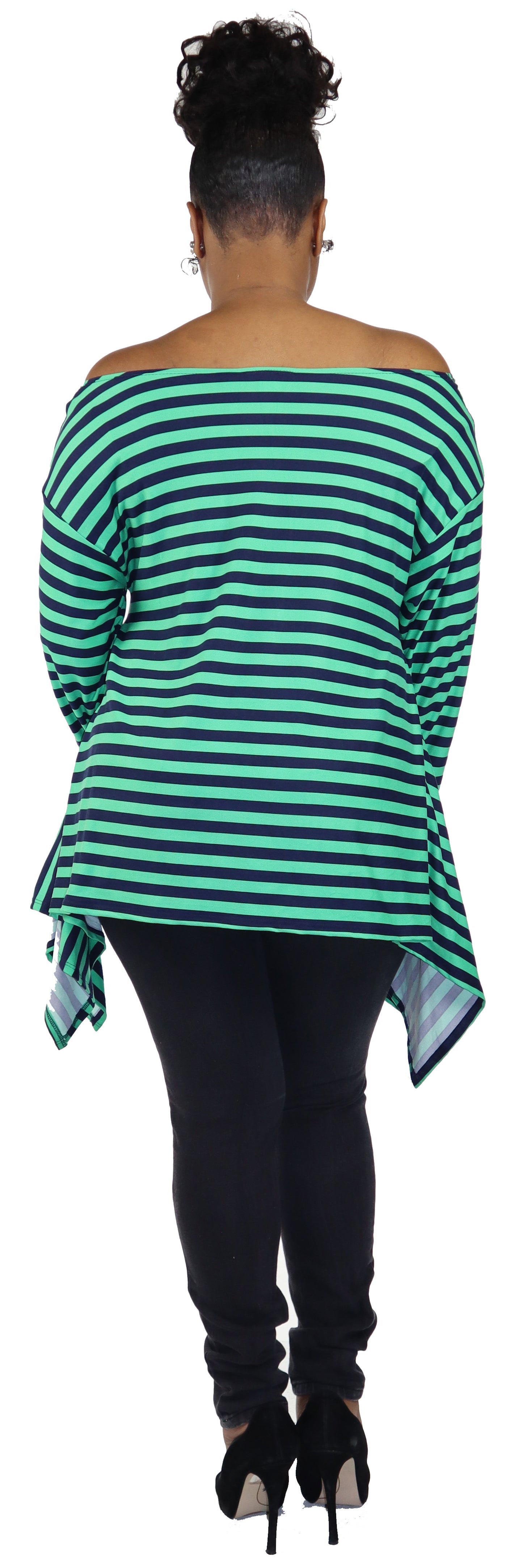 Dare2bstylish tunic, Striped tunic, Asymmetrical tunic, Lagen look tunic, Plus Size, Off shoulder Tunic, One size tunic, Plus size tunic