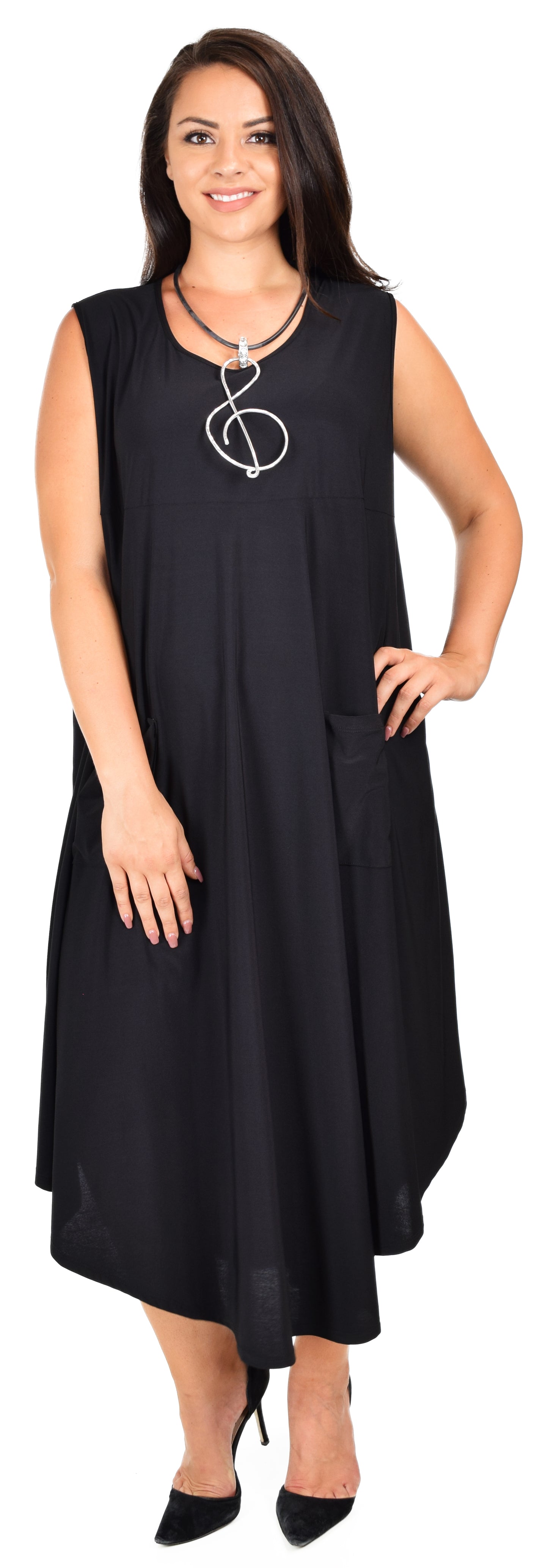 Comfy Dress, Plus Dress, Over size Dress, Plus Size  Dress, Sleeveless Dress, Curvy Dress, Asymmetrical Dress Summer dress,For size 3XL/4XL/5XL