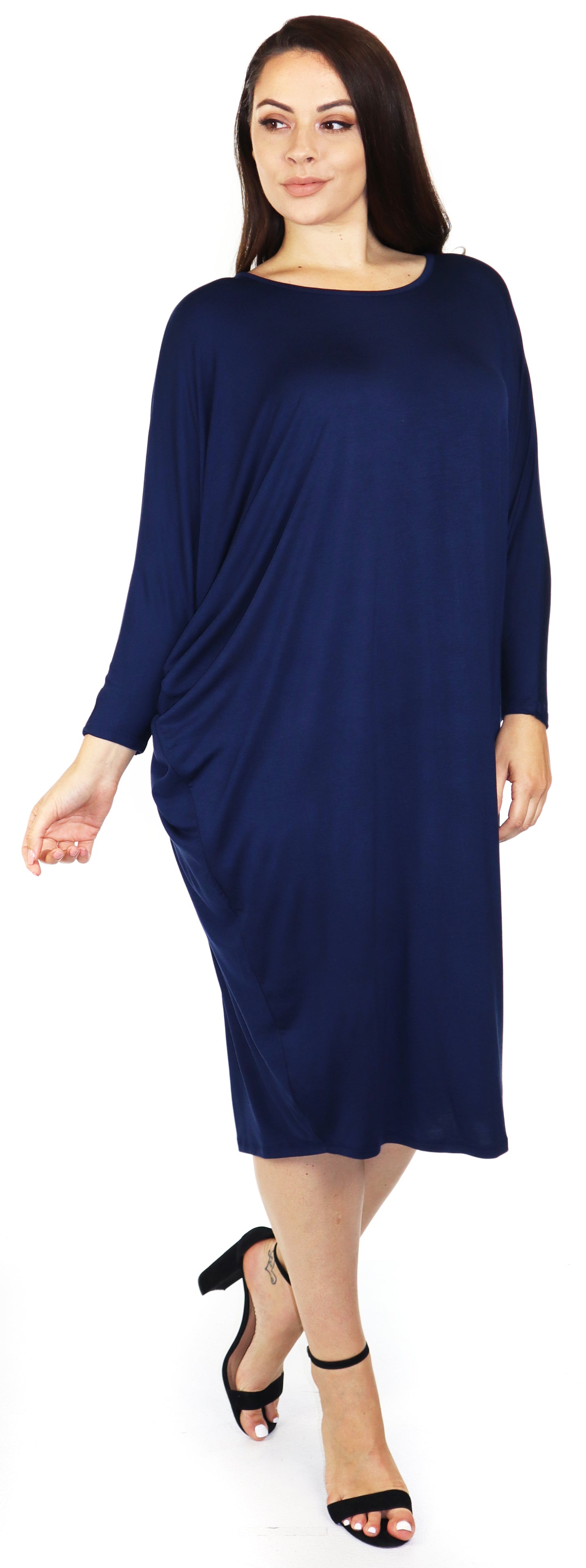 Comfy Dress, Women Dress, Summer Dress, Oversize Dress,  Lagenlook Dress, Plus size Dress, Maxi Dress. Fits from Large to 4X.