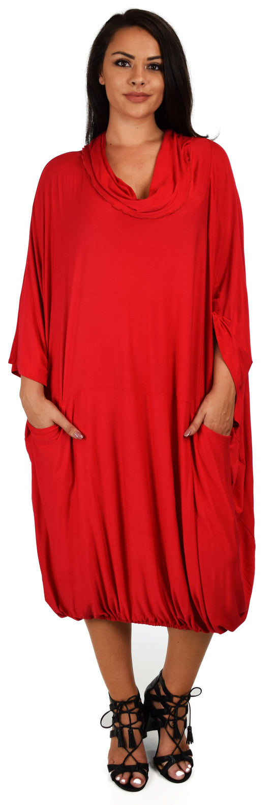 New Cowl Neck Dress, Plus Size Dress, Curvy Dress, Over size Dress,  Lagen look  Dress. 1XL to 6XL, Plus size clothing