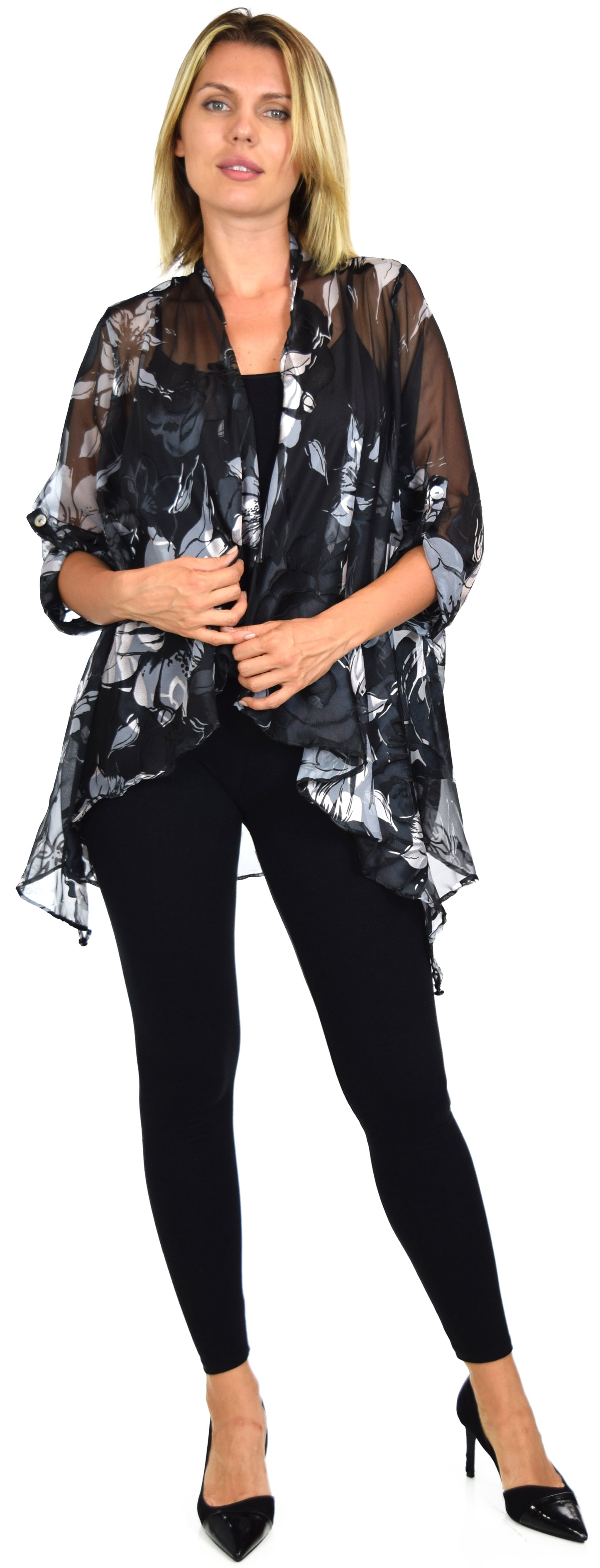 Dare2bstylish Duster, Exclusive Lagenlook Duster, Printed Jacket, Plus size duster, Printed cover up, M to 3XL, Party Wear, Offce Wear