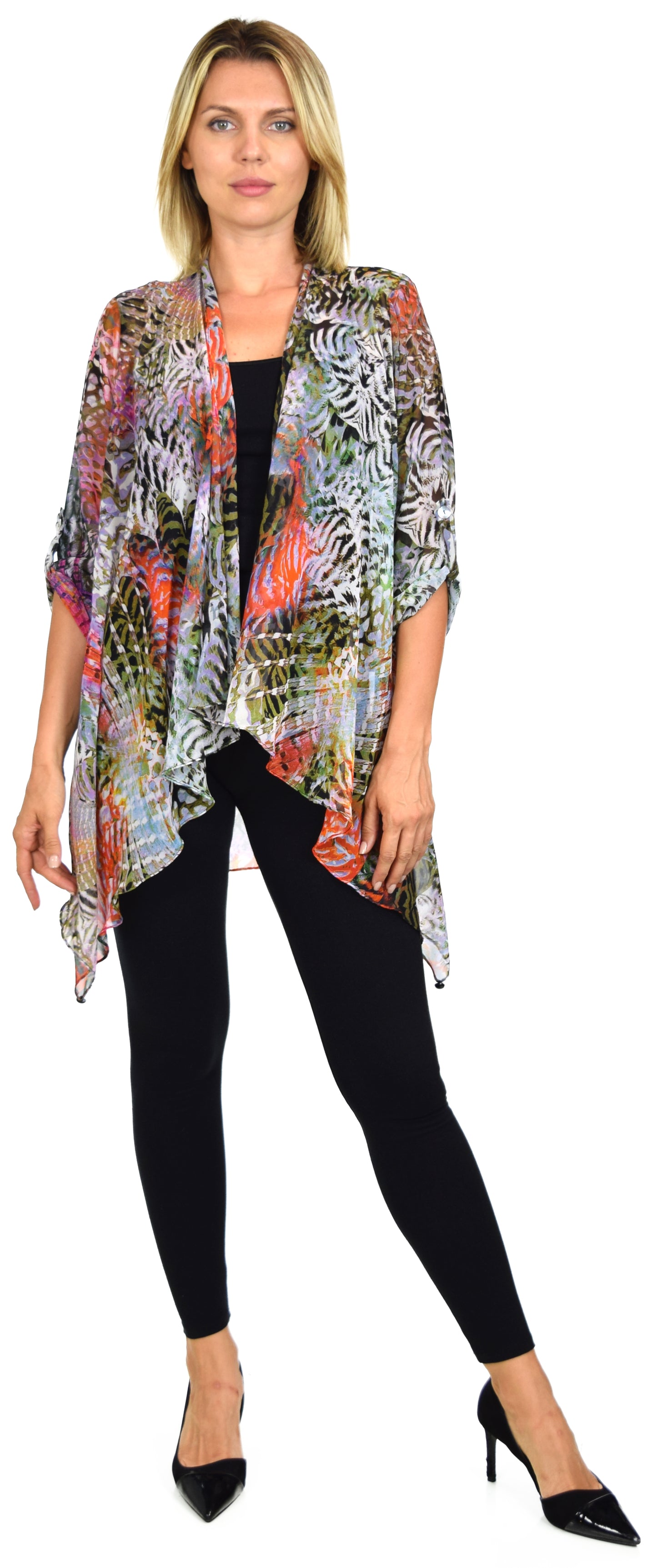 Dare2bstylish Duster, Exclusive Lagenlook Duster, Printed Jacket, Plus size duster, Printed cover up, M to 3XL, Party Wear, Offce Wear