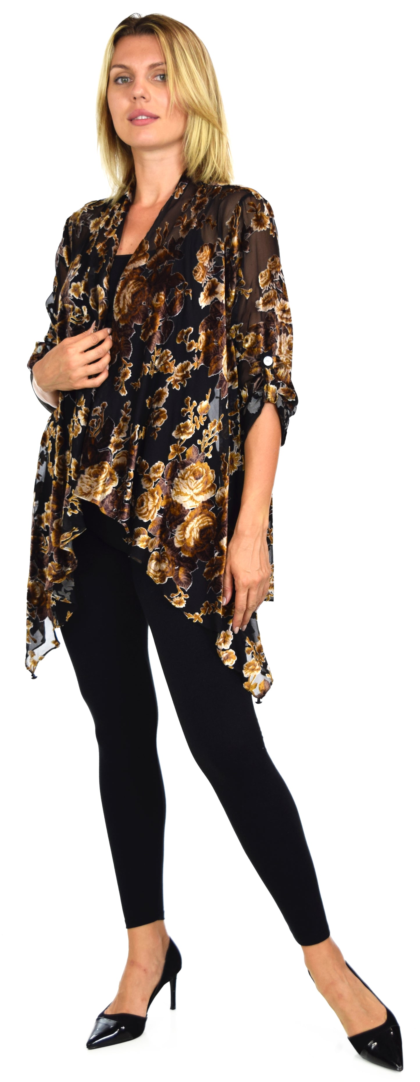 Dare2bstylish Duster, Exclusive Lagenlook Duster, Printed Jacket, Plus size duster, Printed cover up, M to 3XL, Party Wear, Offce Wear