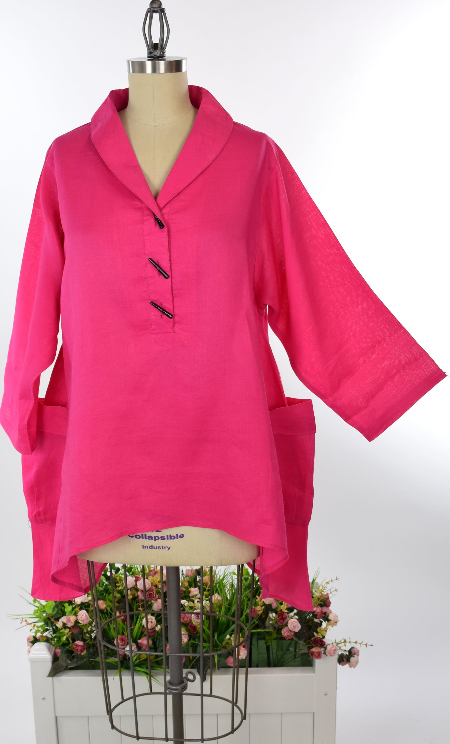 Linen Blouse, Linen Tunic, Plus Size Tunic, Asymetrical Tunic, Lagenlook Tunic, Plus size tunic top M TO 3XL