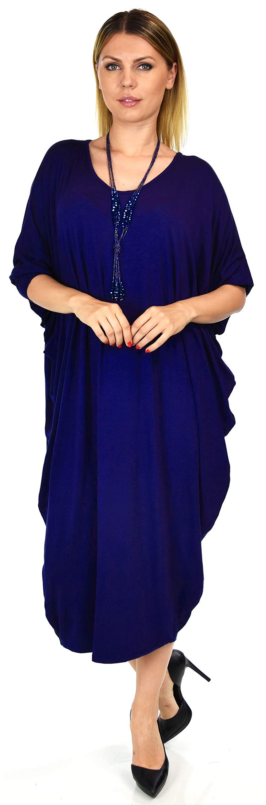 Comfy Dress, Women Dress, Summer Dress, Oversize Dress,  Lagenlook Dress, Plus size Dress, Maxi Dress. Fits from Large to 4X.