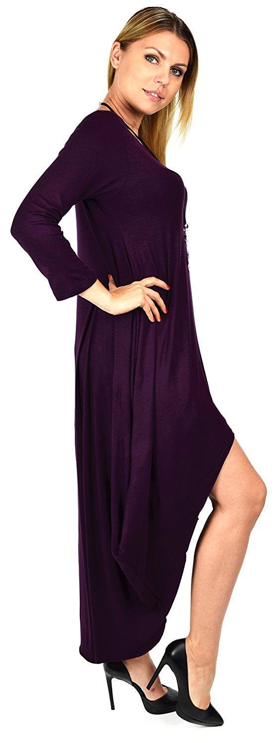 Plus Size Dress,Designer Dress,Lagenlook Dress,  Hi Low Dress, Maxi Dress, Plus Size Dress. XL/1XL AND 2XL/3XL