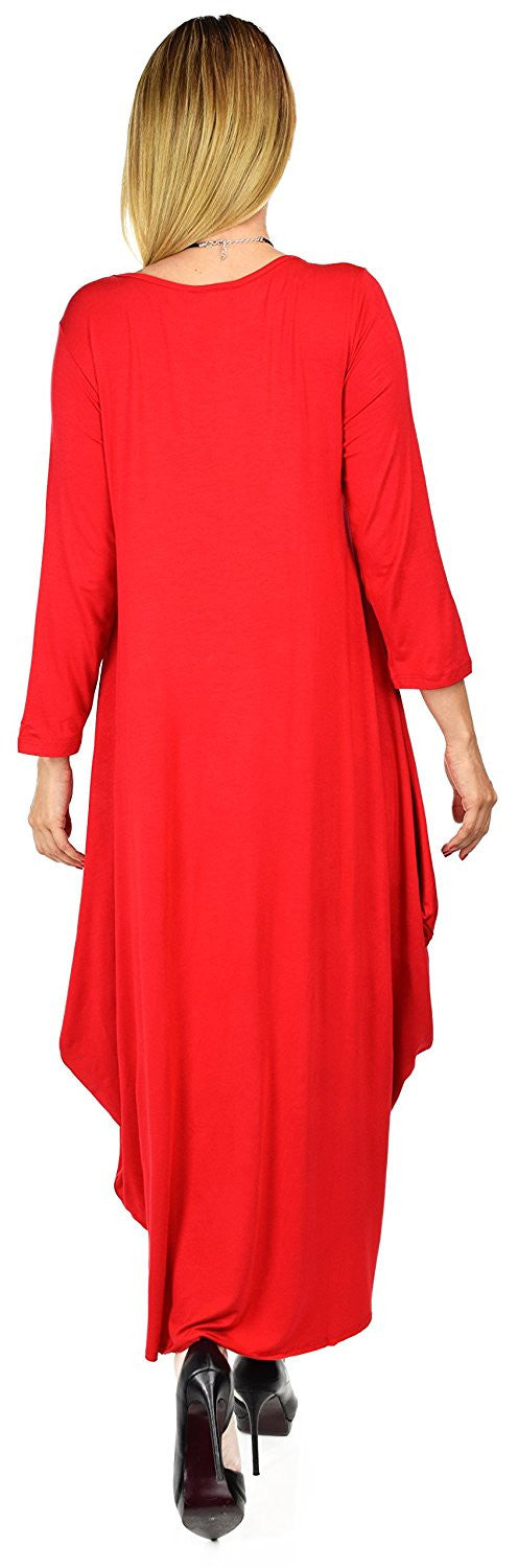 Plus Size Dress,Designer Dress,Lagenlook Dress,  Hi Low Dress, Maxi Dress, Plus Size Dress. XL/1XL AND 2XL/3XL