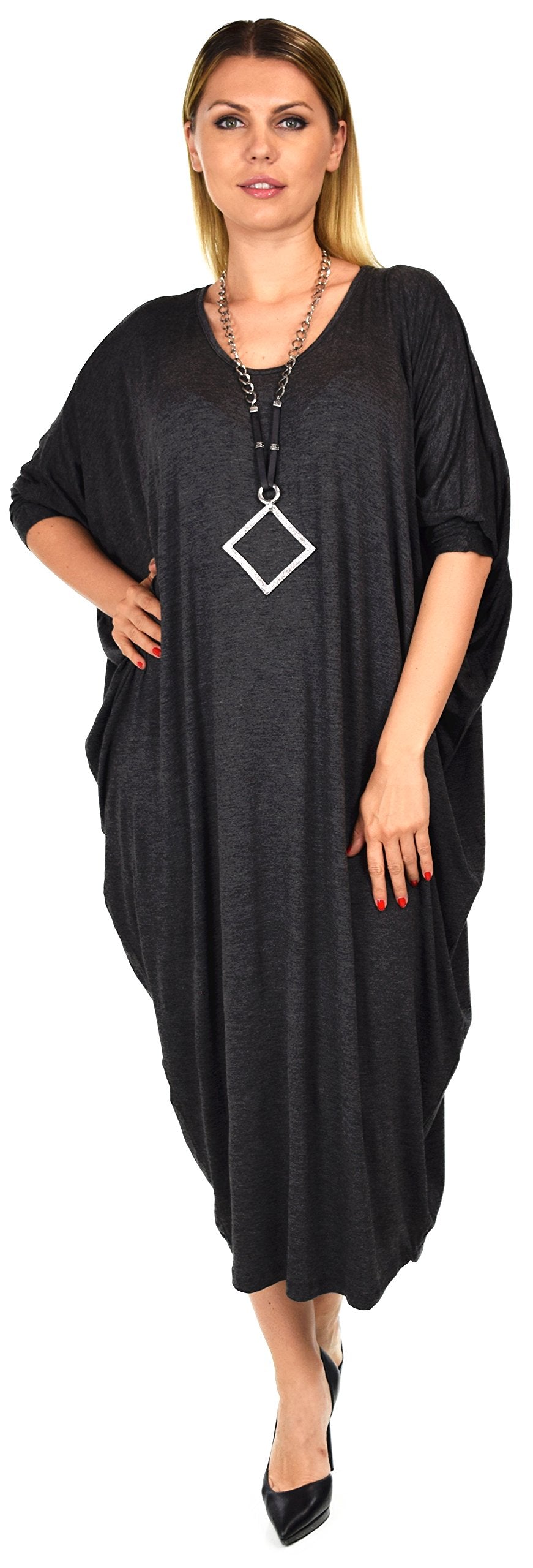 Comfy Dress, Women Dress, Summer Dress, Oversize Dress,  Lagenlook Dress, Plus size Dress, Maxi Dress. Fits from Large to 4X.
