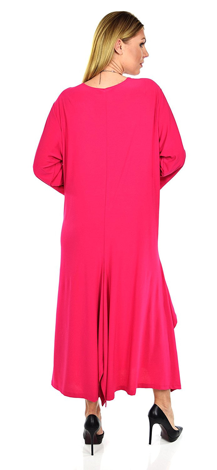 Versatile Swing Dress Plus Size Quirky Loose Fitting