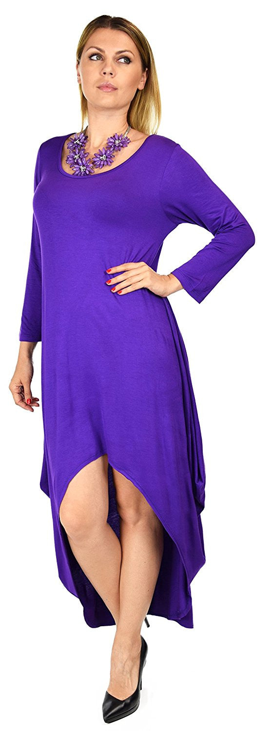 Plus Size Dress,Designer Dress,Lagenlook Dress,  Hi Low Dress, Maxi Dress, Plus Size Dress. XL/1XL AND 2XL/3XL