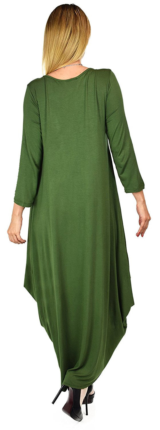 Plus Size Dress,Designer Dress,Lagenlook Dress,  Hi Low Dress, Maxi Dress, Plus Size Dress. XL/1XL AND 2XL/3XL