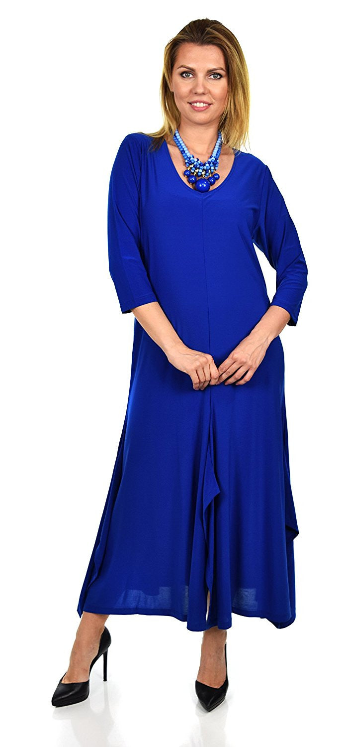 Versatile Swing Dress Plus Size Quirky Loose Fitting