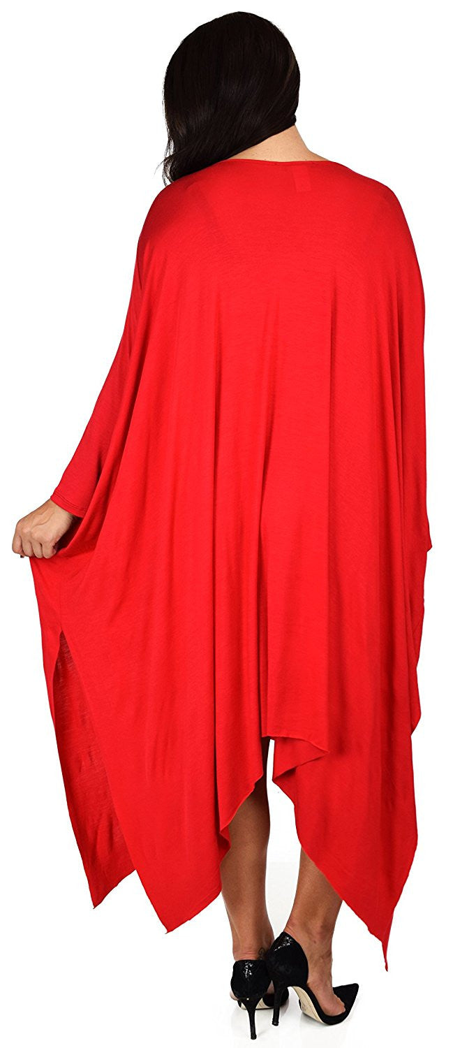 Plus Size Tunic Dress, Asymmetrical Tunic Dress, Comfortable Long Tunic Dress