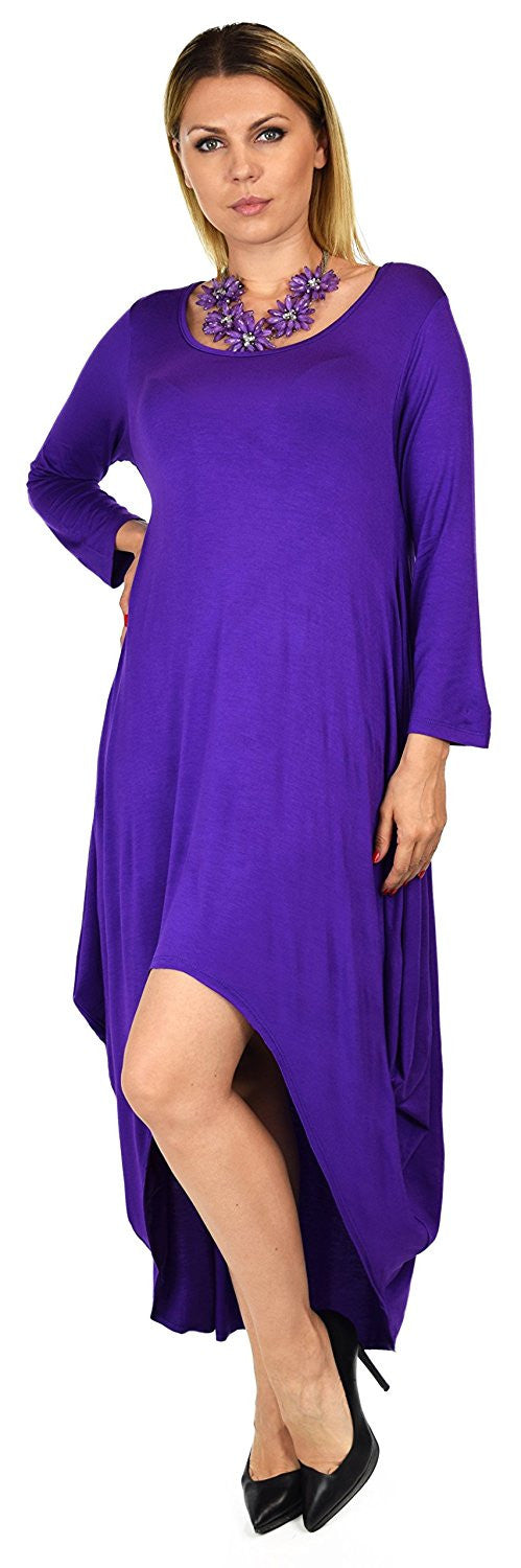 Plus Size Dress,Designer Dress,Lagenlook Dress,  Hi Low Dress, Maxi Dress, Plus Size Dress. XL/1XL AND 2XL/3XL