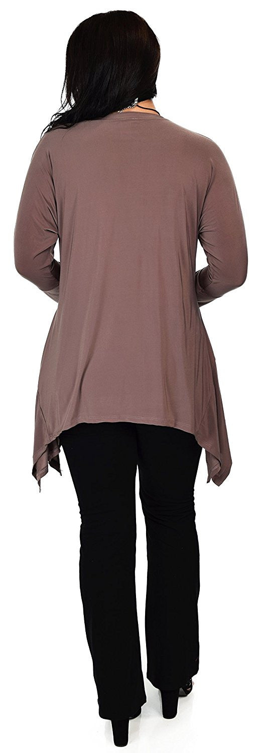 Summer Asymmetrical Fishtail Swing Tunic Shirt Top