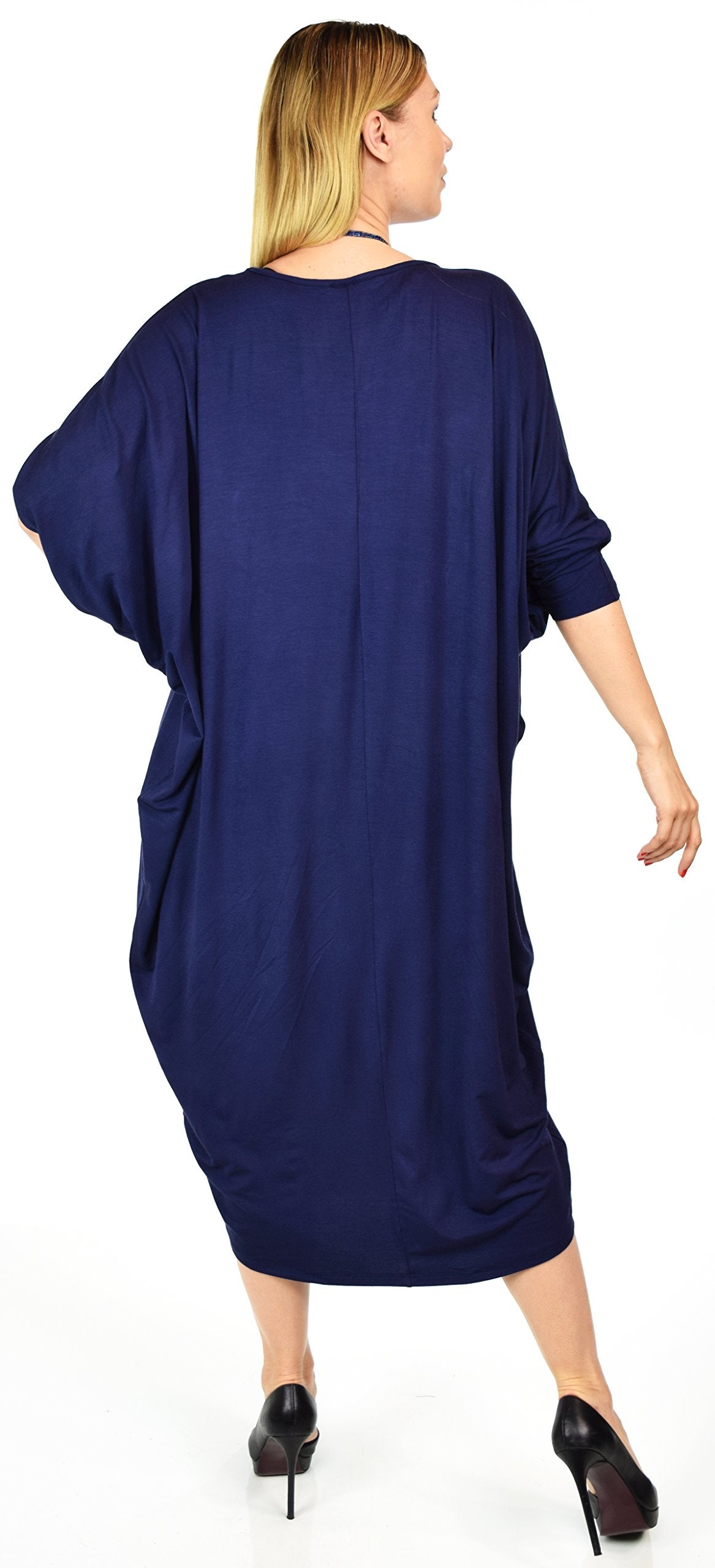 Comfy Dress, Women Dress, Summer Dress, Oversize Dress,  Lagenlook Dress, Plus size Dress, Maxi Dress. Fits from Large to 4X.