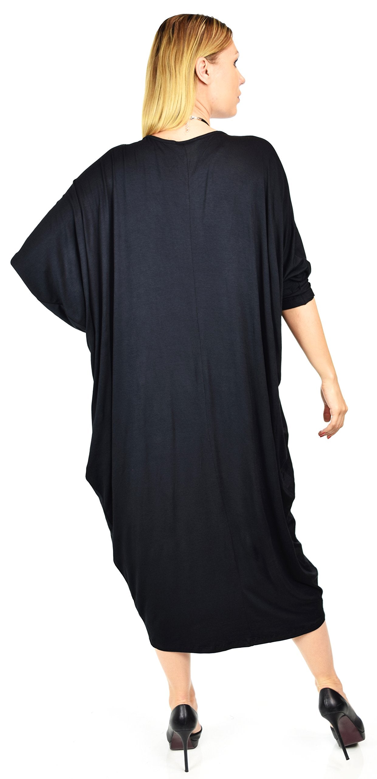Comfy Dress, Women Dress, Summer Dress, Oversize Dress,  Lagenlook Dress, Plus size Dress, Maxi Dress. Fits from Large to 4X.